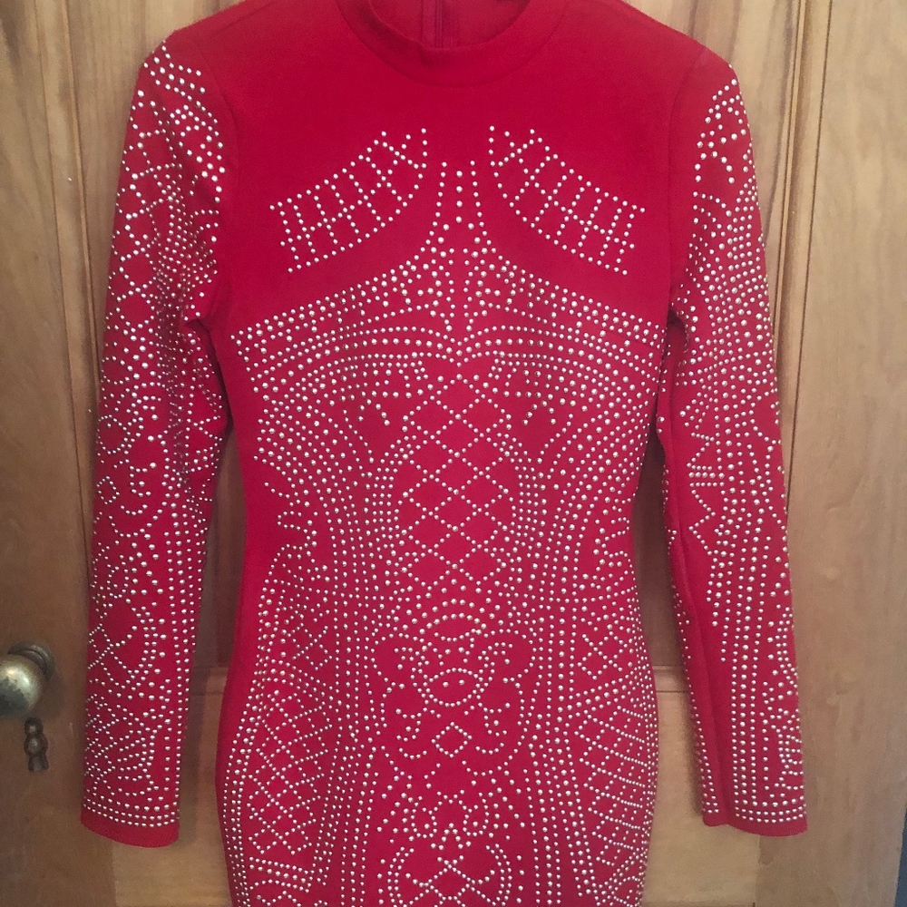 Red Cocktail Dress